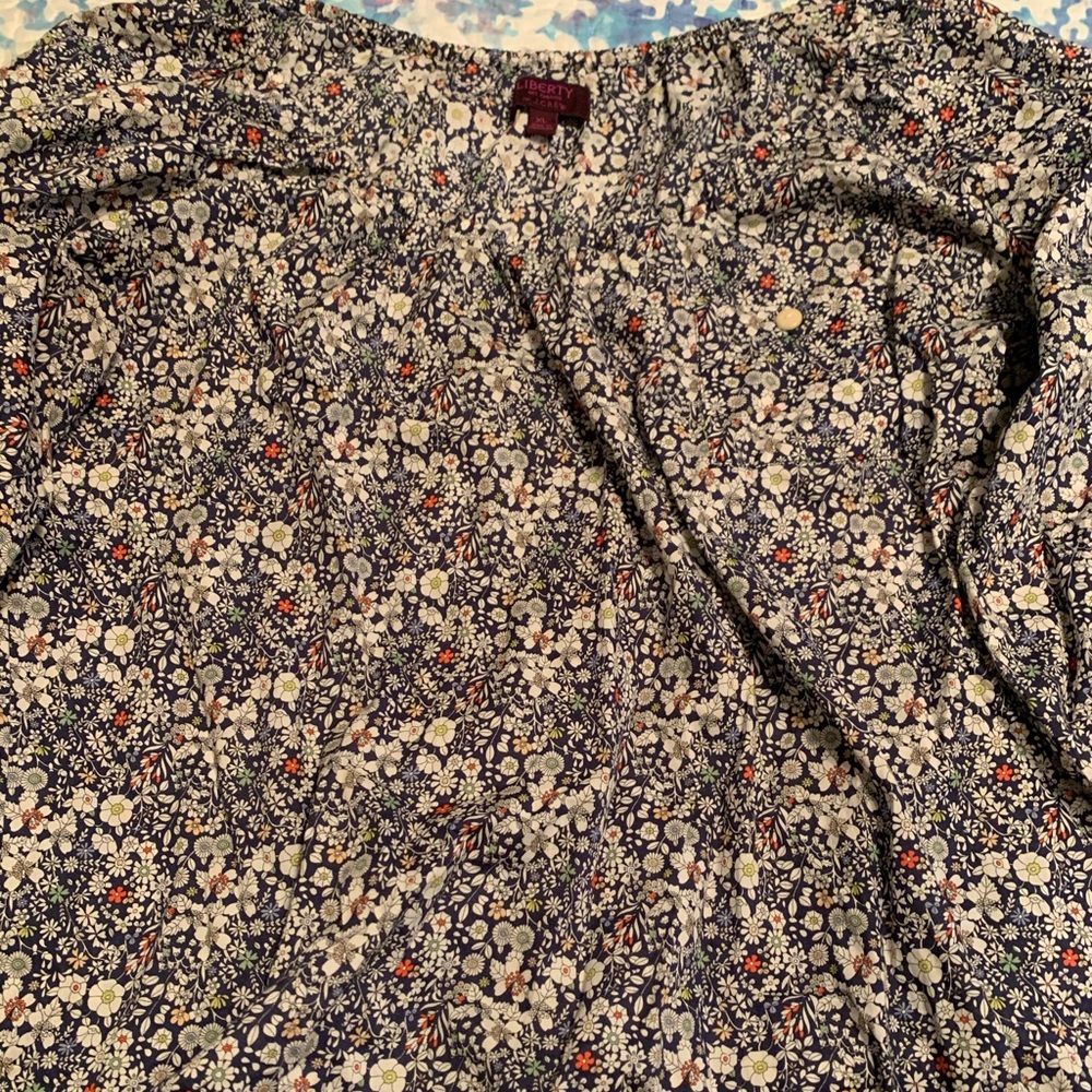Ex cond Liberty of London for JCrew peasant